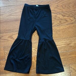 SHEIN Black Kids Flared Pants